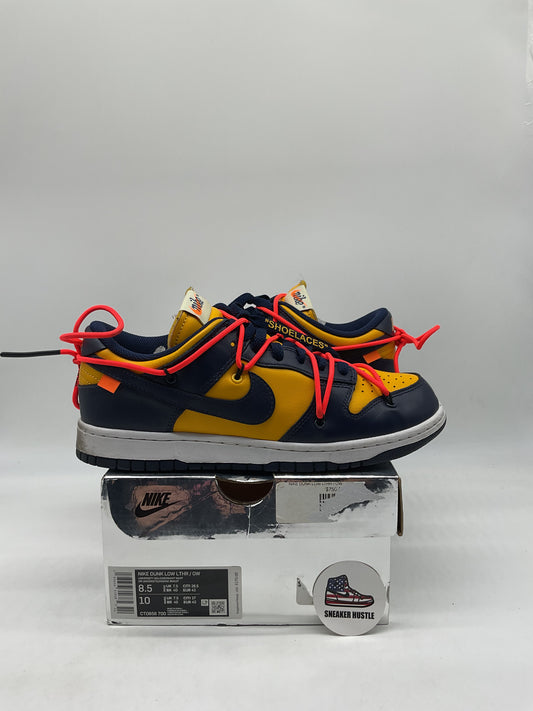 Nike Dunk Low Off-White University Gold