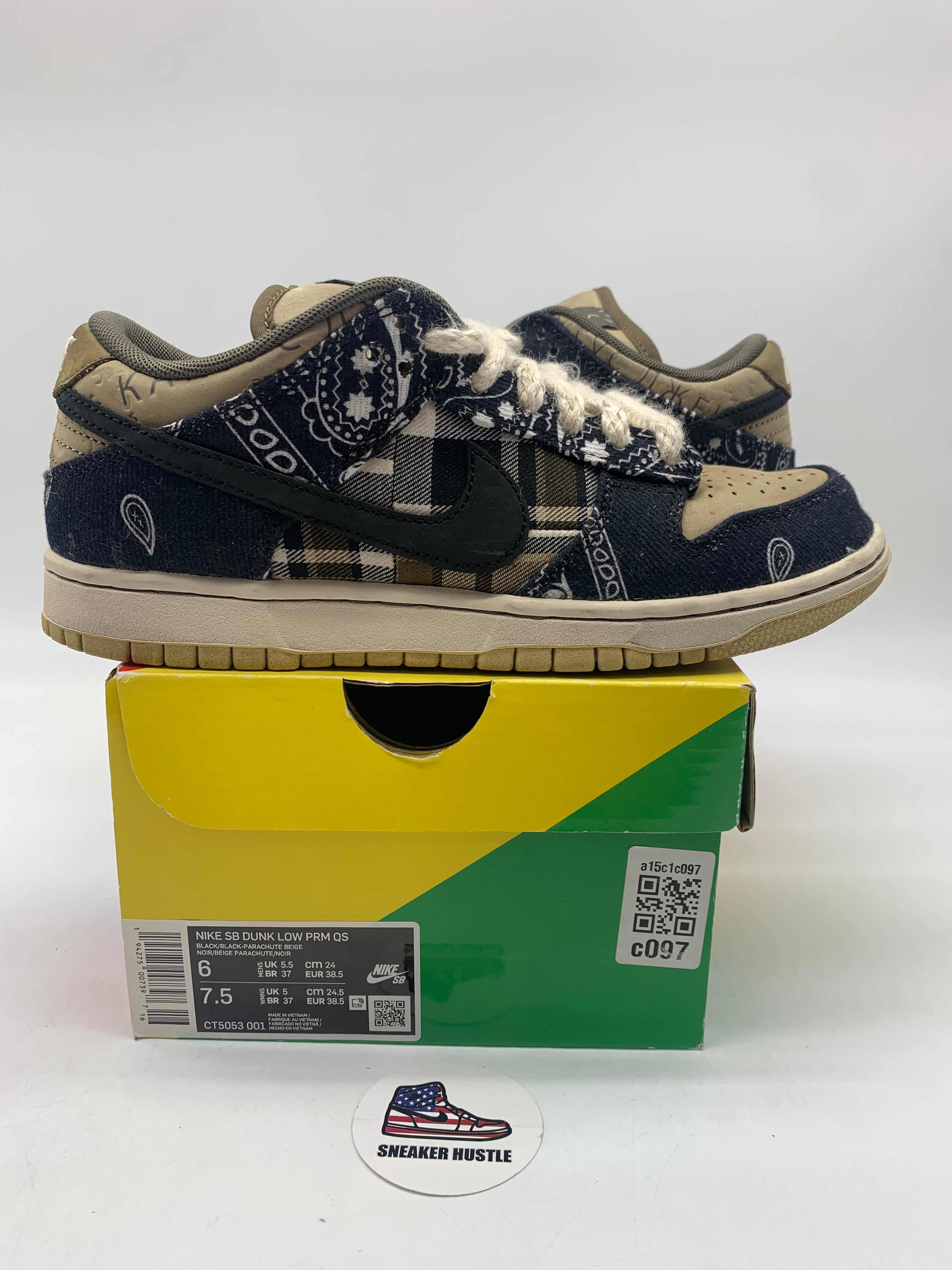 travis scott sb sizing