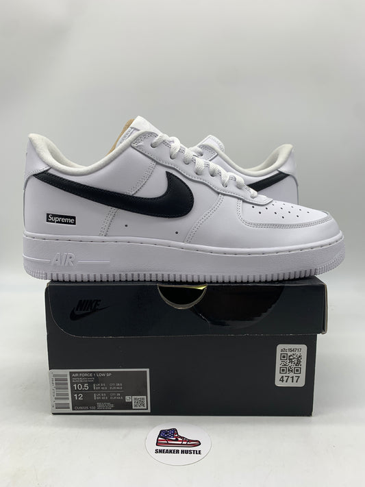 Nike Air Force 1 Low Supreme White Black