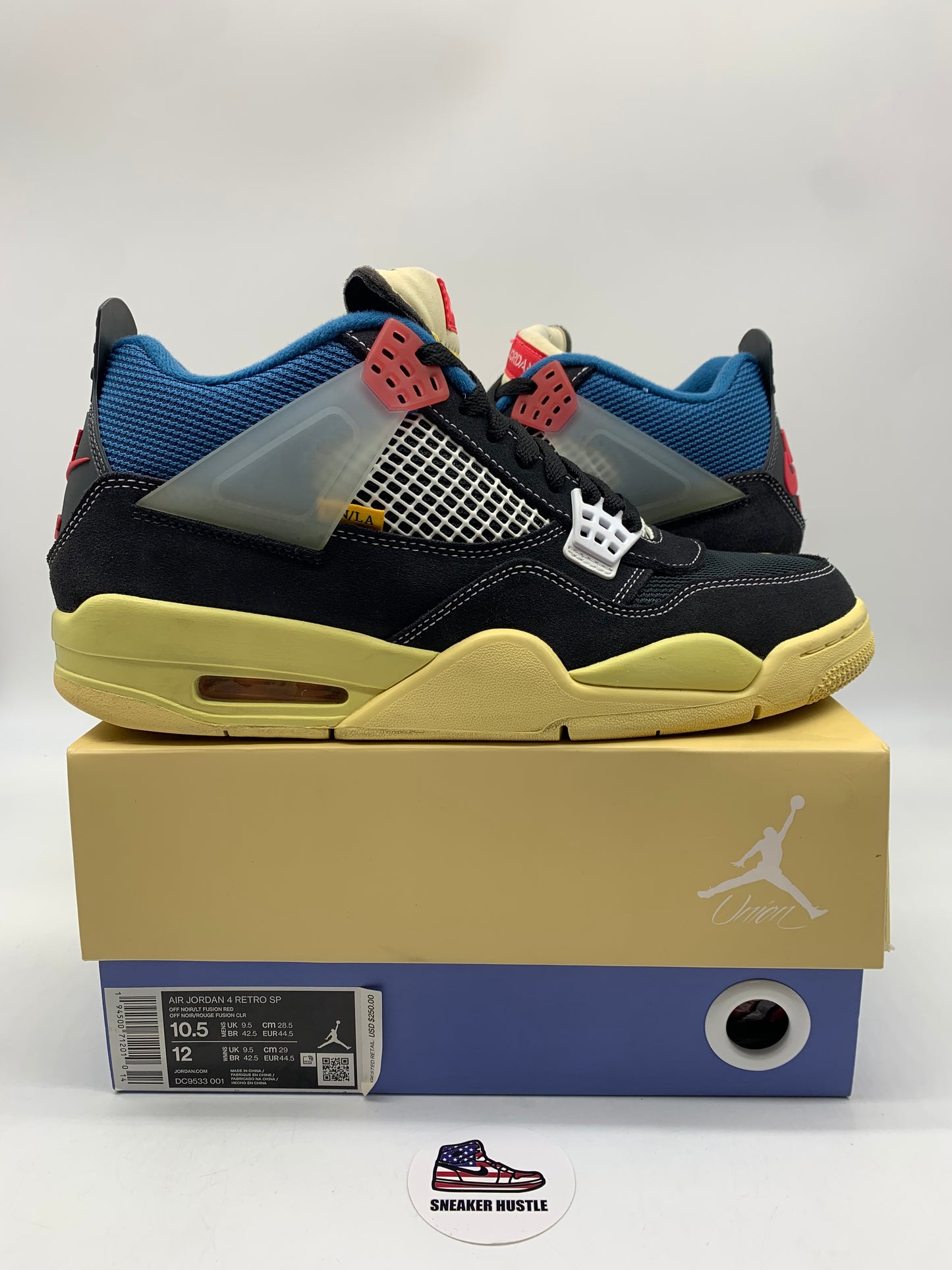 Jordan 4 Retro Union Off Noir