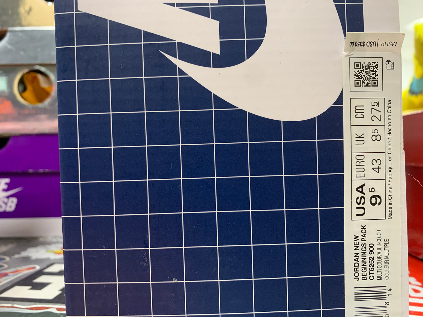 Jordan New Beginnings Pack Retro High 1 & Nike Air Ship