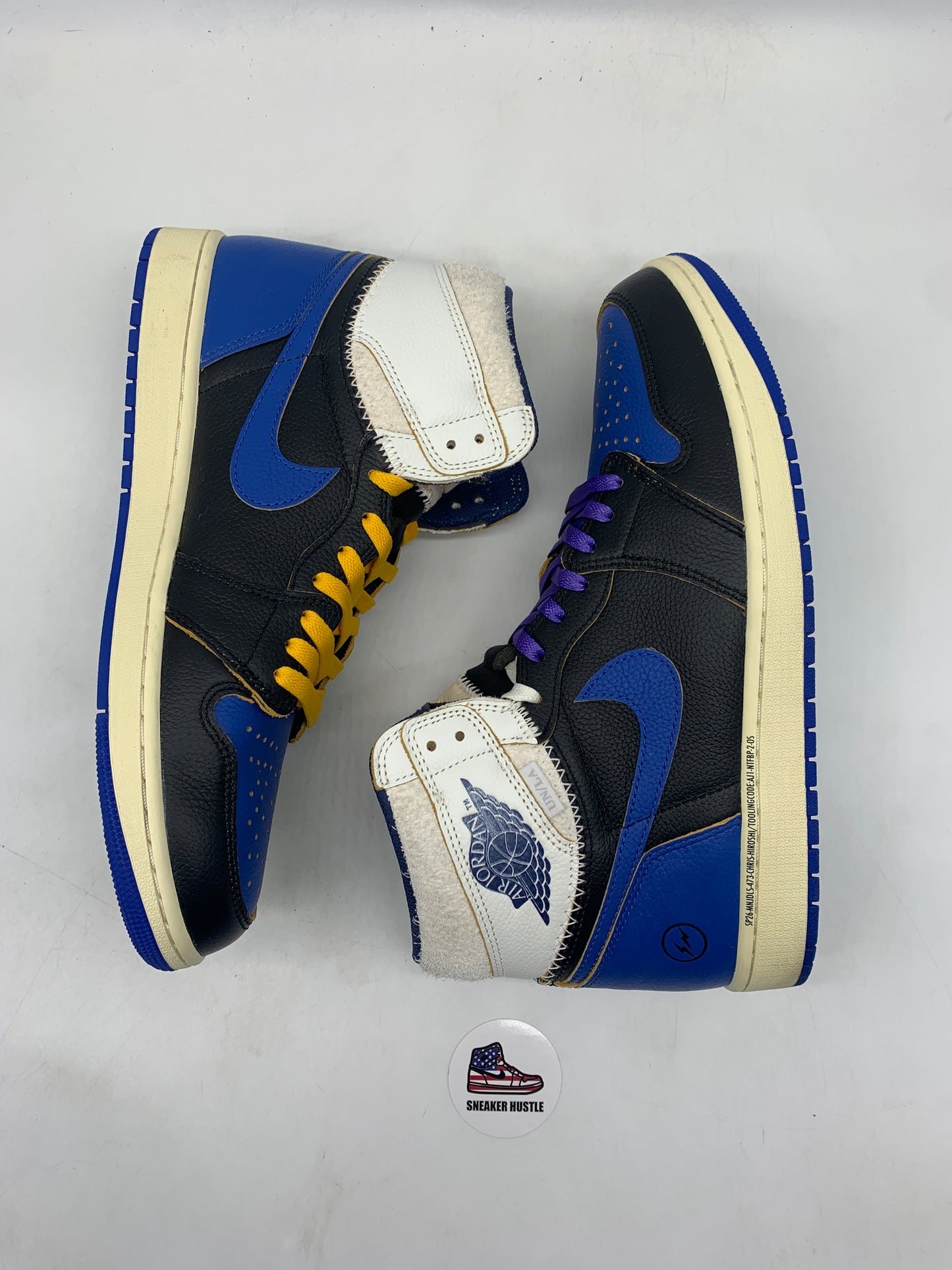 Jordan 1 Retro High OG SP Fragment x Union LA Sport Royal