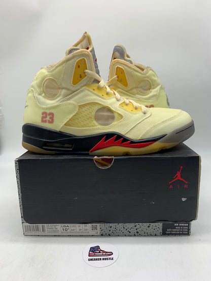 Jordan 5 Retro Off-White Sail