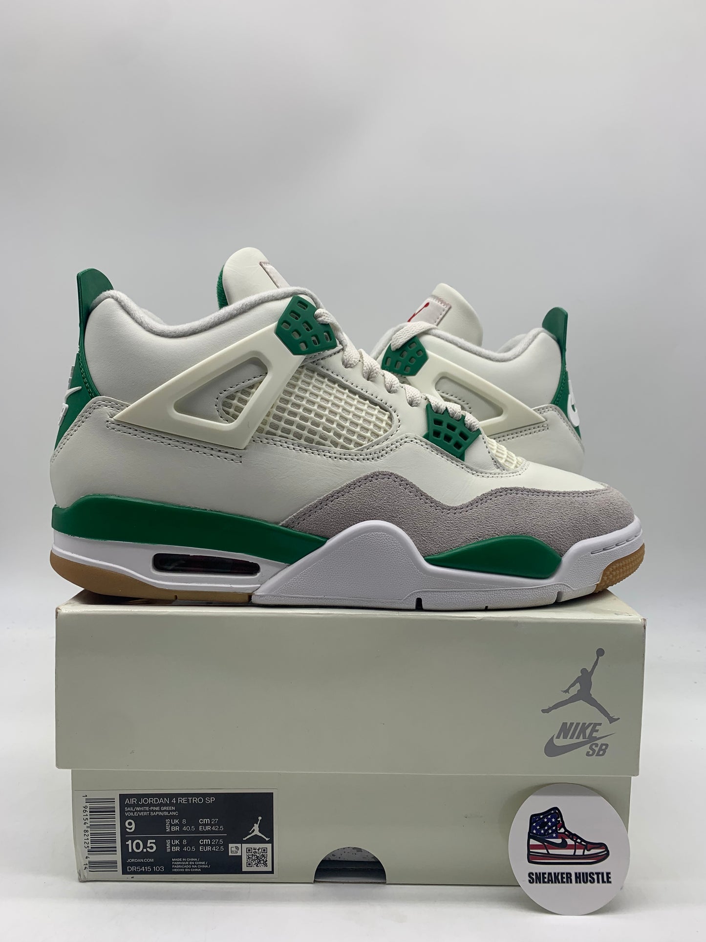 Jordan 4 Retro SB Pine Green