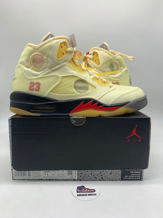 Jordan 5 Retro Off-White Sail