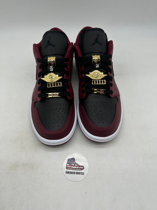 Jordan 1 Low Dark Beetroot Black (Women's)