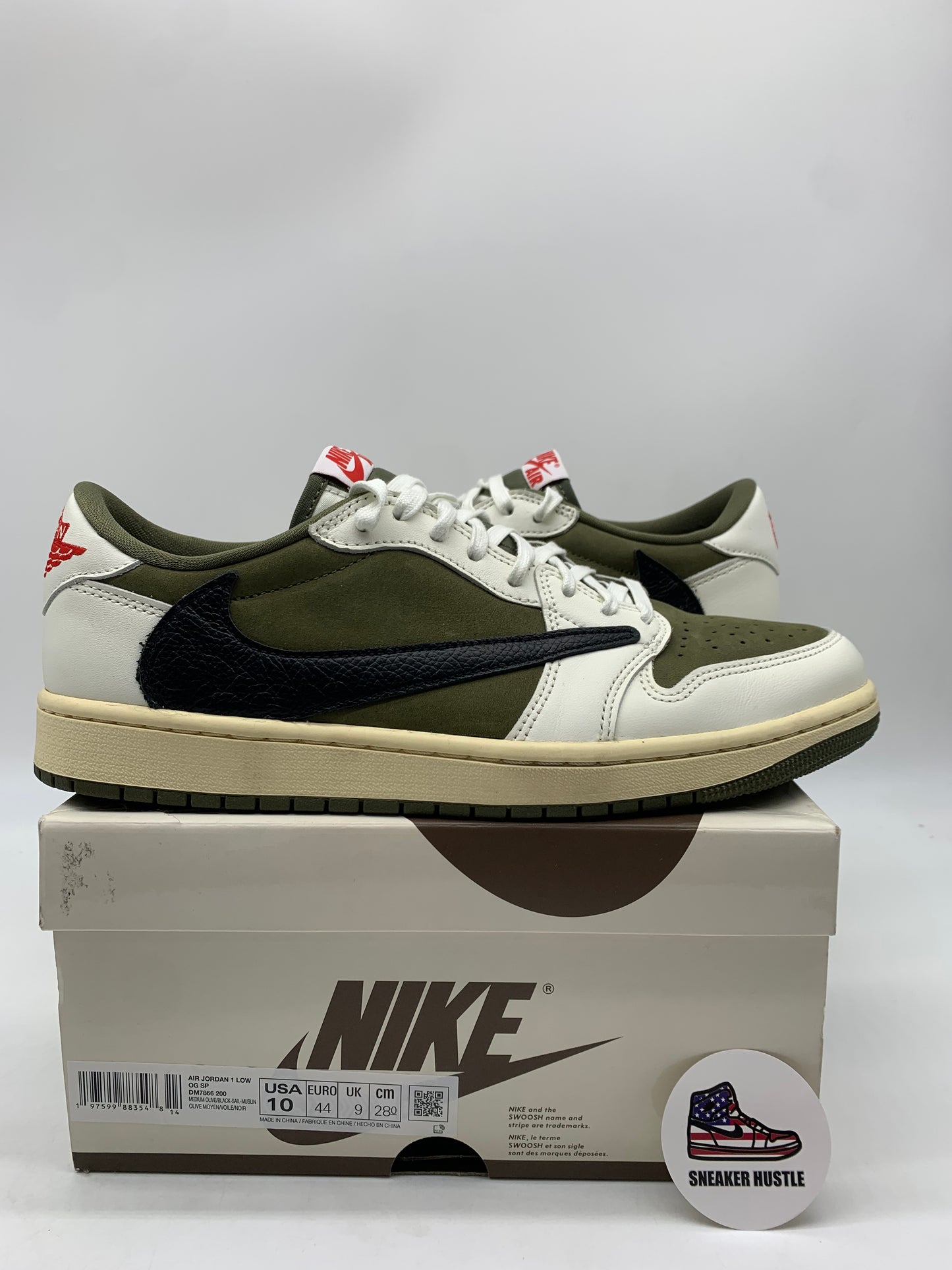 Jordan 1 Retro Low OG SP Travis Scott Medium Olive