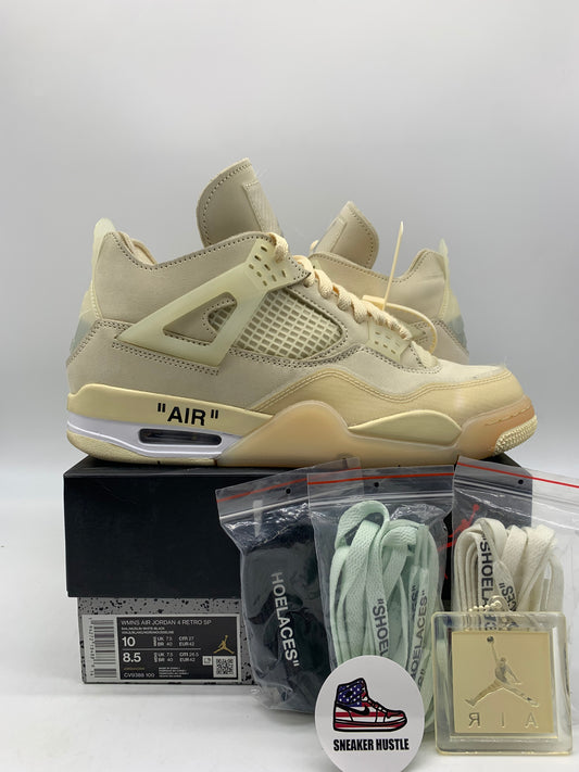Jordan 4 Retro Off-White Sail (Women's)