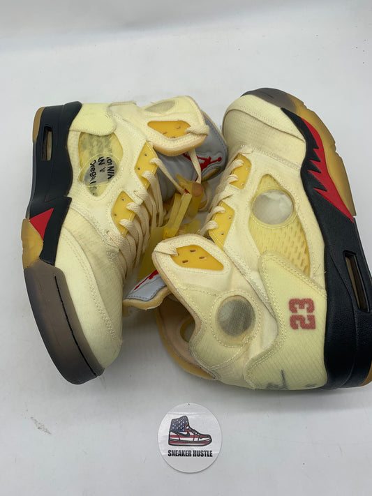 Jordan 5 Retro Off-White Sail