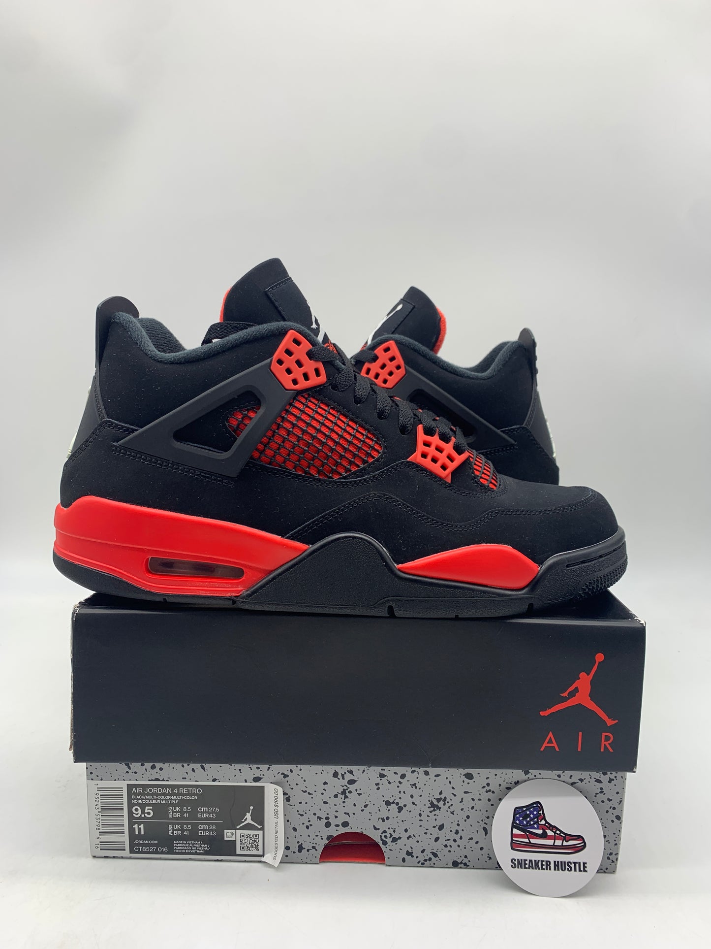 Jordan 4 Retro Red Thunder