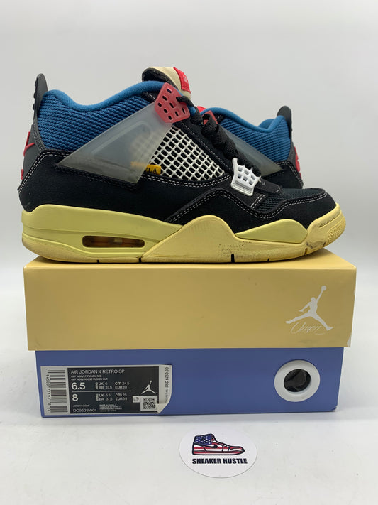 Jordan 4 Retro Union Off Noir