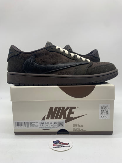 Jordan 1 Retro Low OG SP Travis Scott Velvet Brown