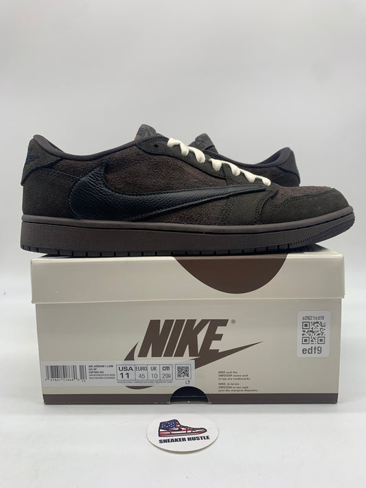 Jordan 1 Retro Low OG SP Travis Scott Velvet Brown