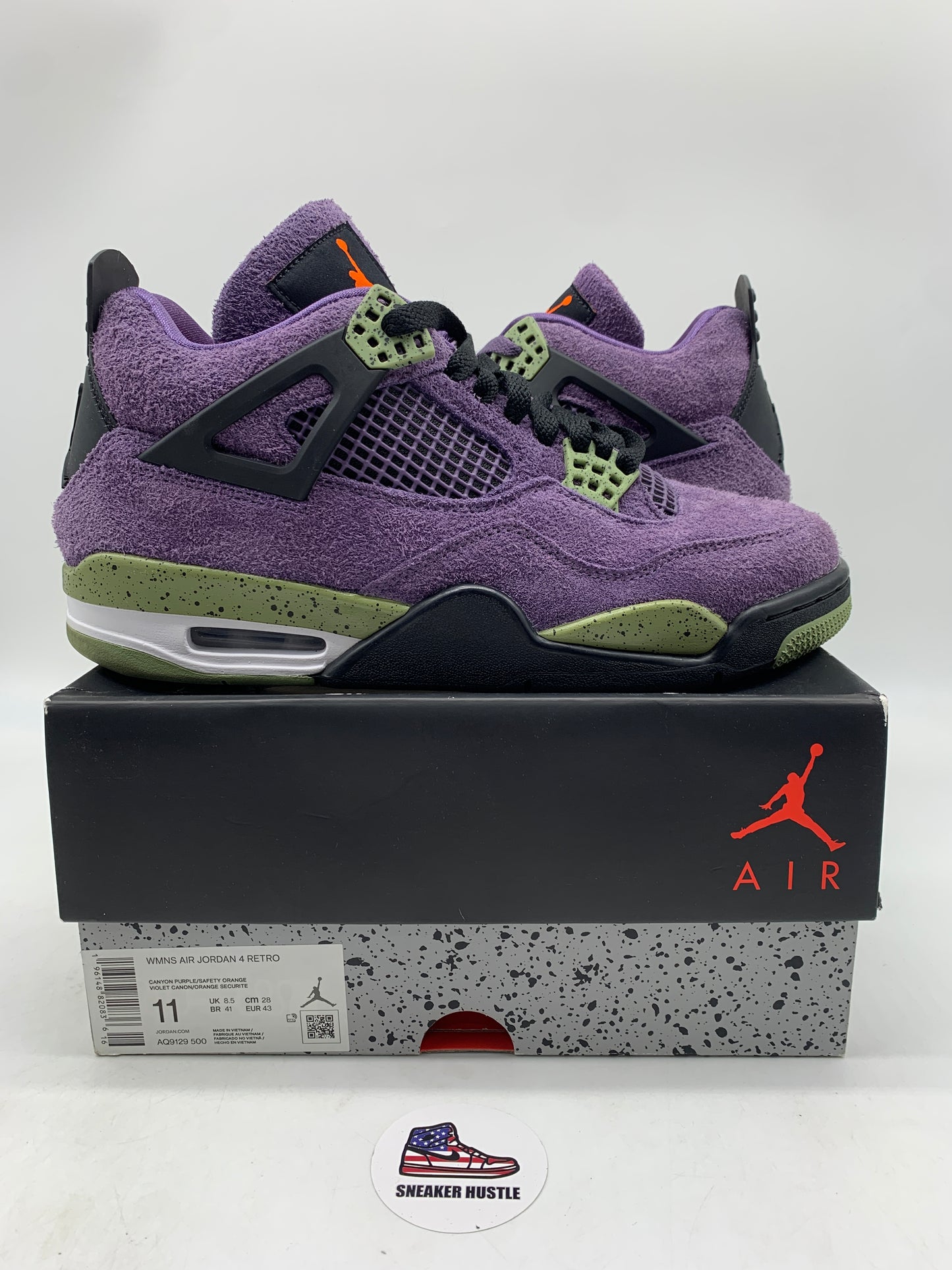 Jordan 4 Retro Canyon Purple (Women's)