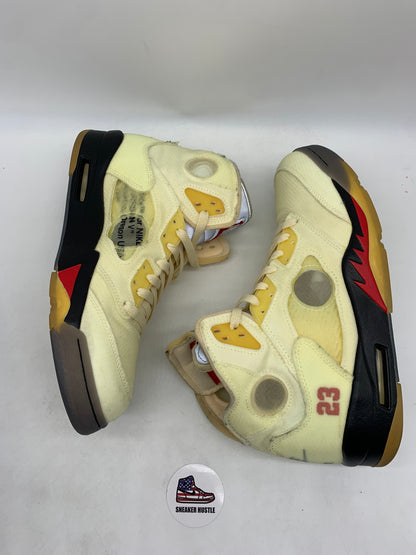 Jordan 5 Retro Off-White Sail