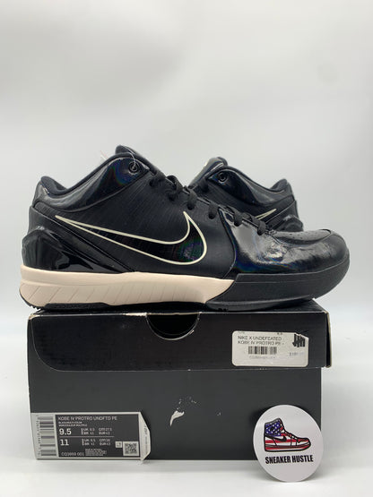 Nike Kobe 4 Protro Undefeated Black Mamba