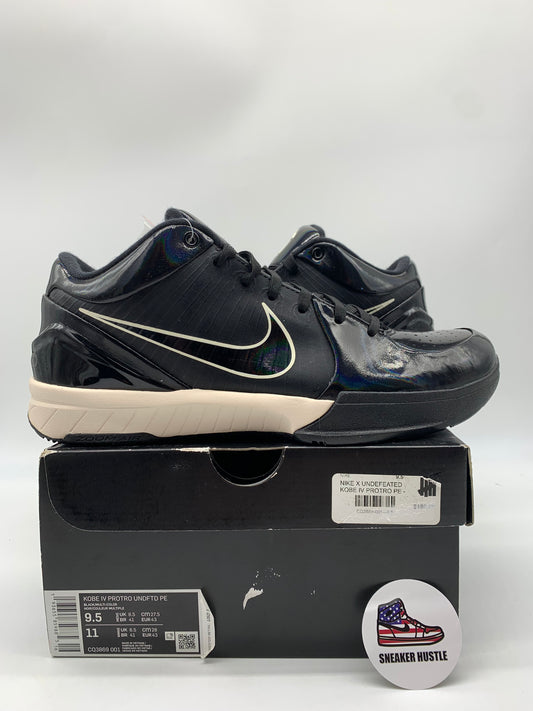 Nike Kobe 4 Protro Undefeated Black Mamba