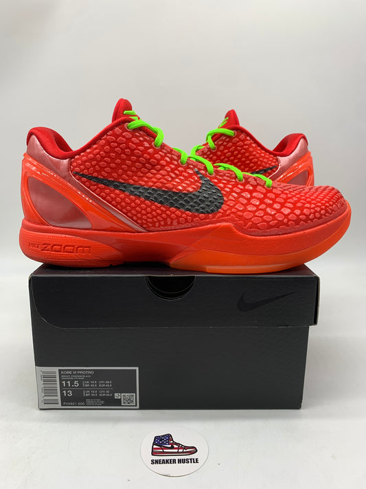 Nike Kobe 6 Protro Reverse Grinch