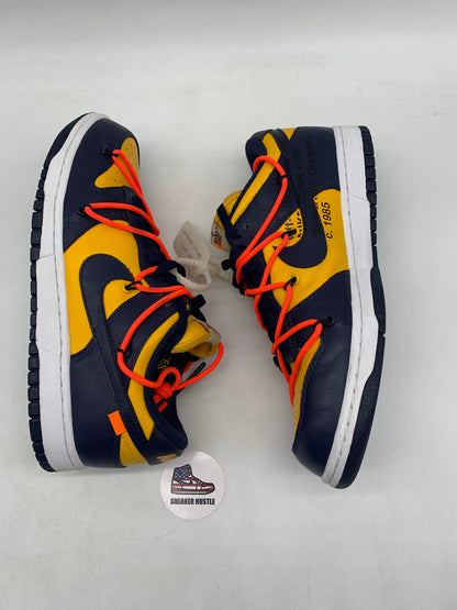 Nike Dunk Low Off-White University Gold