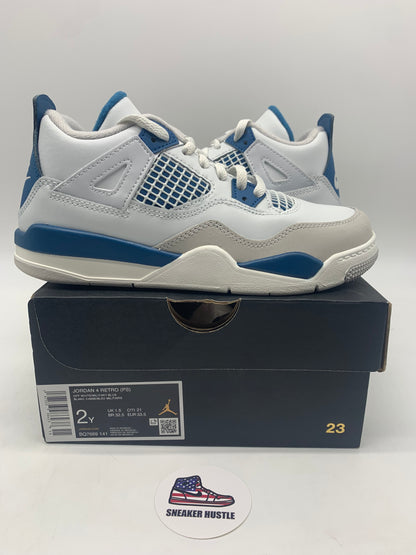 Jordan 4 Retro Military Blue (2024) (PS)
