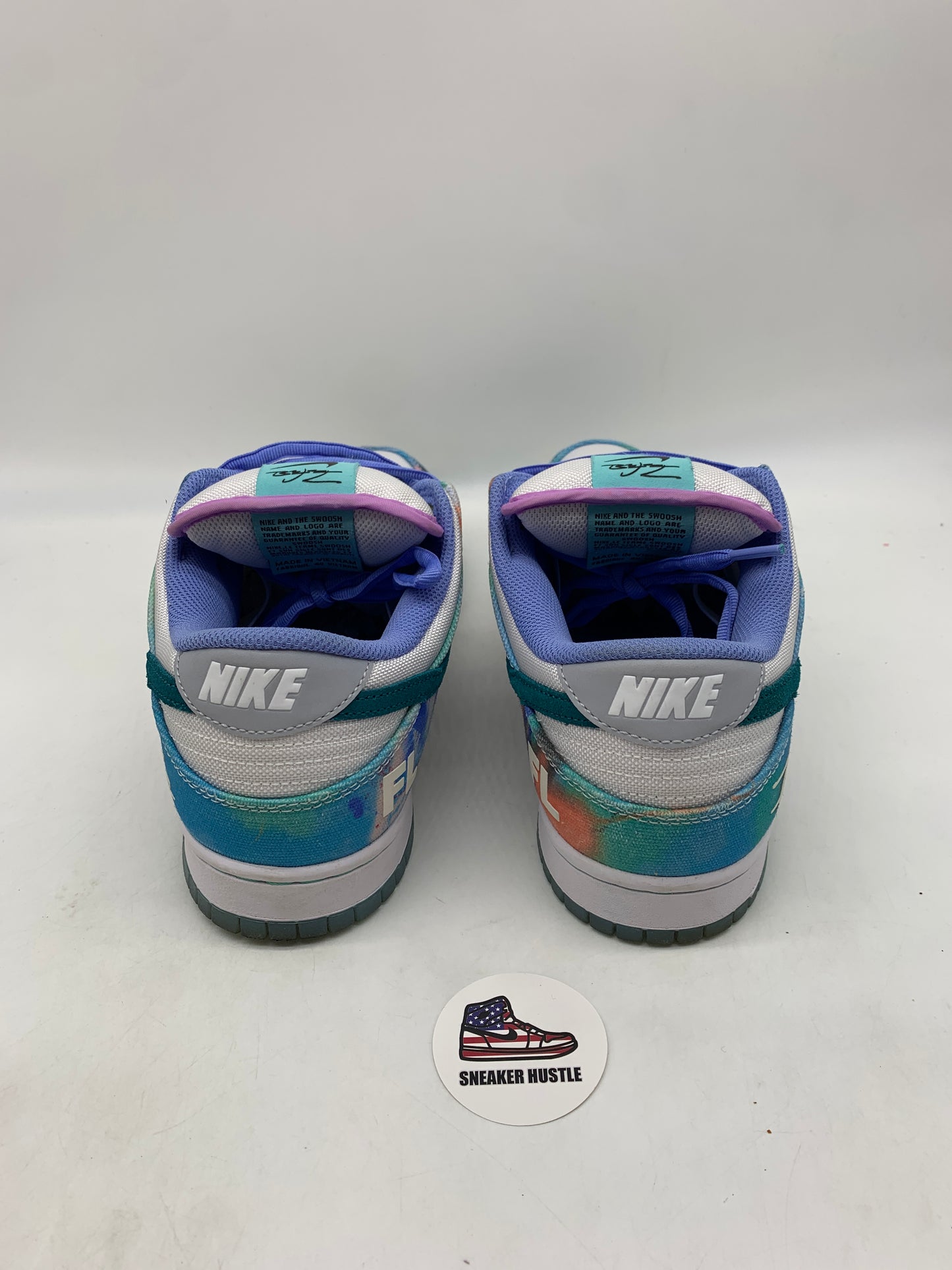 Nike SB Dunk Low Futura Laboratories Bleached Aqua