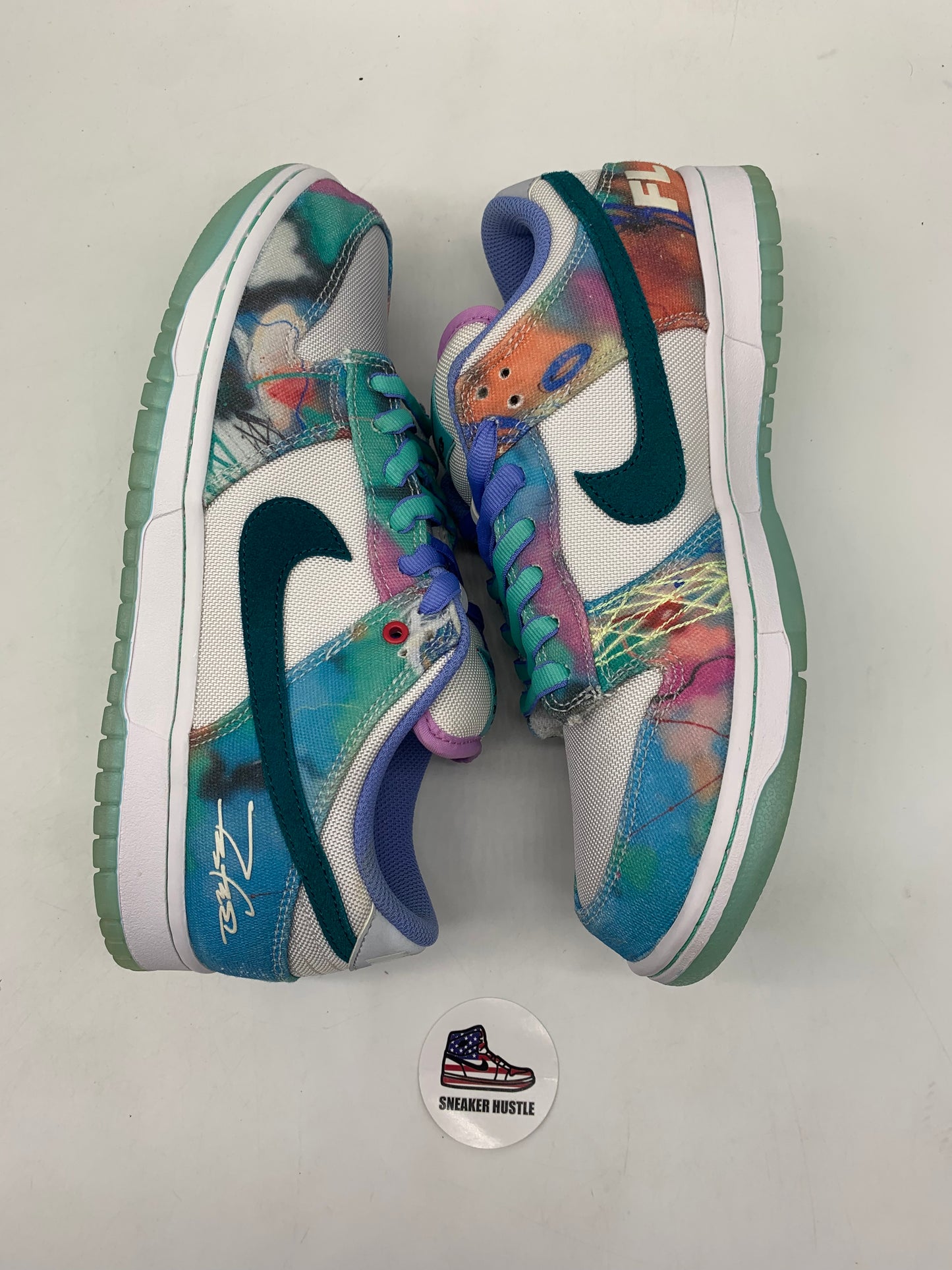 Nike SB Dunk Low Futura Laboratories Bleached Aqua