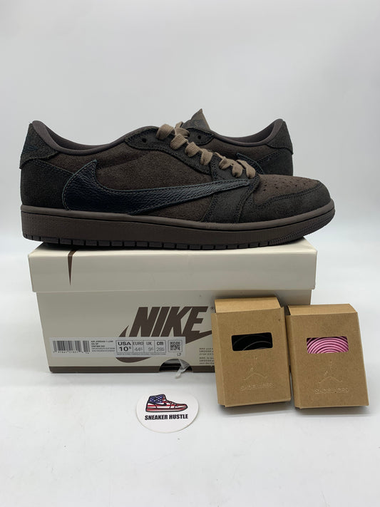 Jordan 1 Retro Low OG SP Travis Scott Velvet Brown