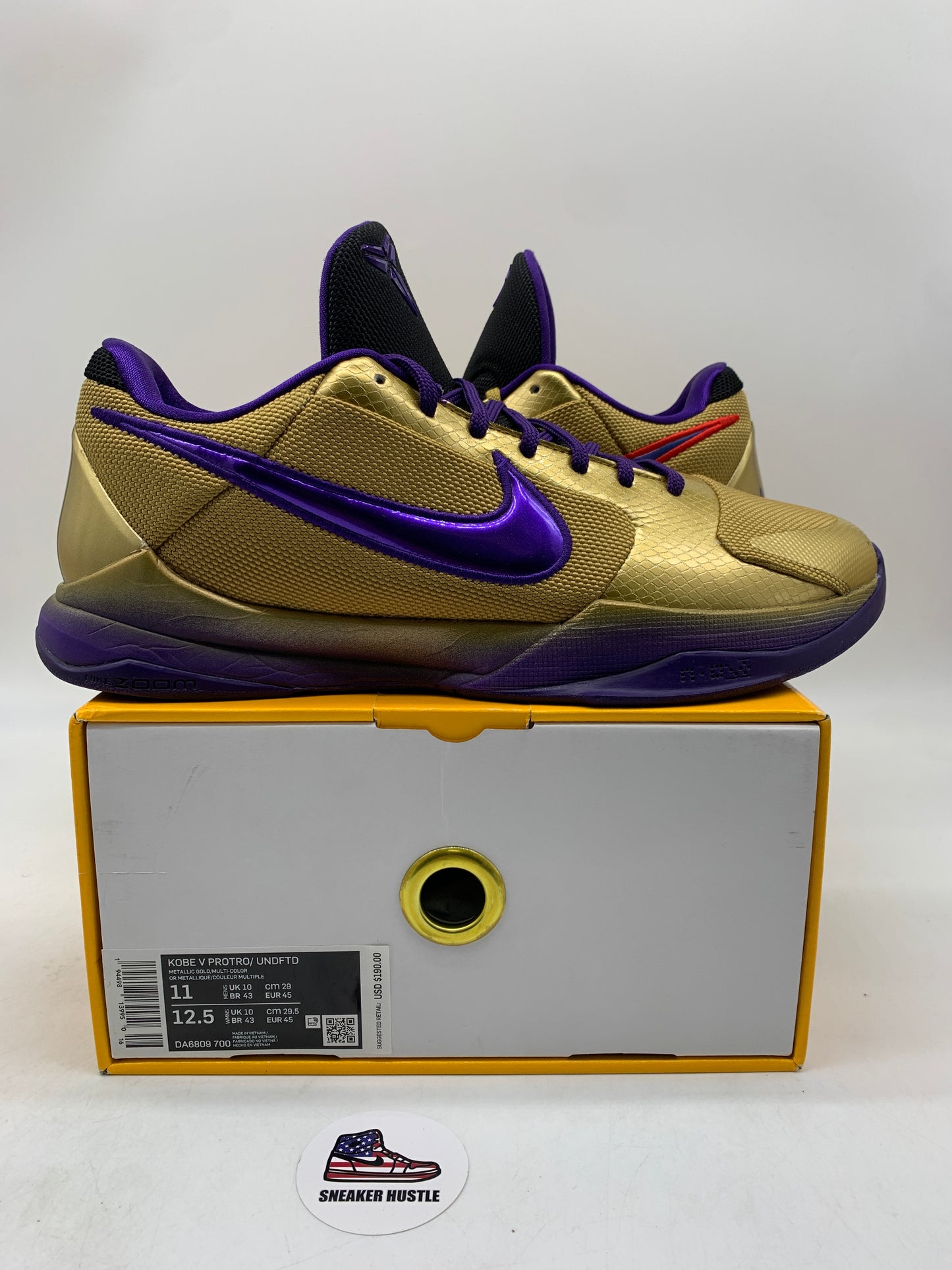 Nike Kobe 5 Protro Undefeated Hall of Fame
