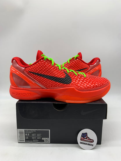 Nike Kobe 6 Protro Reverse Grinch