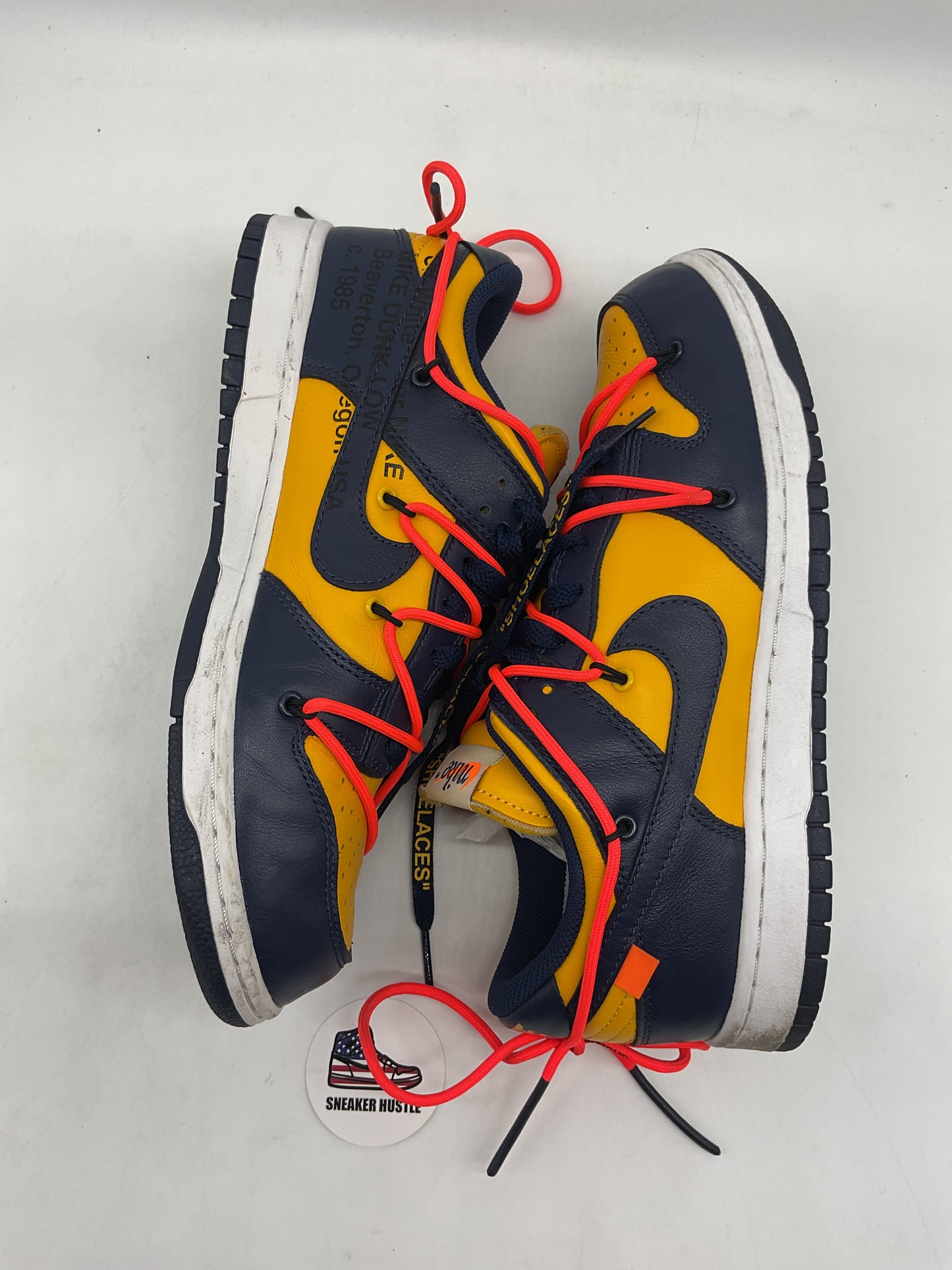 Nike Dunk Low Off-White University Gold