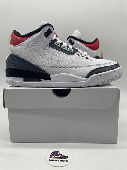 Jordan 3 Retro SE Fire Red Denim (2020)