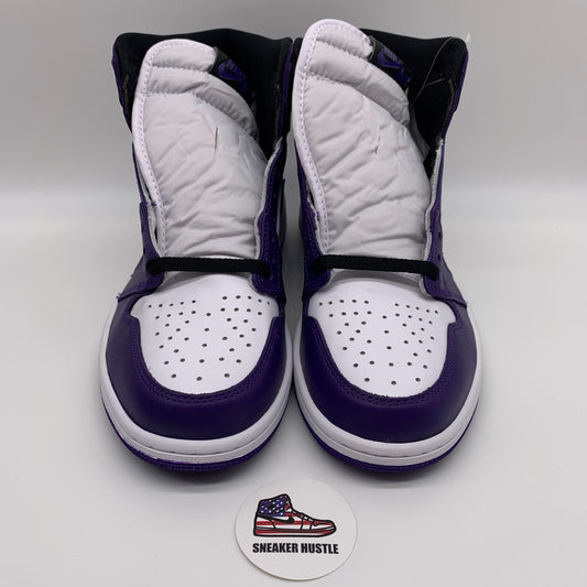 Jordan 1 Retro High Court Purple White