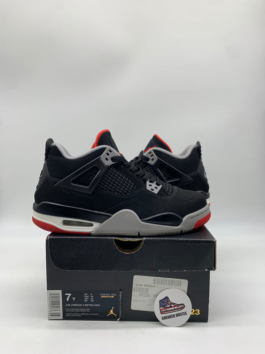 Jordan 4 Retro Bred (2019) (GS)