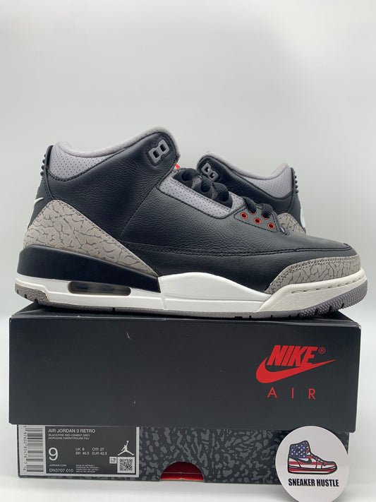 Jordan 3 Retro OG Black Cement (2024)