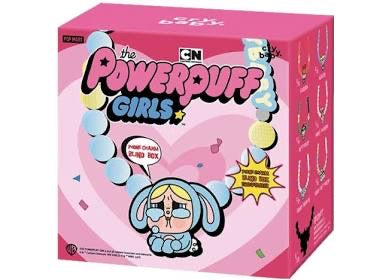 Pop Mart CRYBABY x Powerpuff Girls Series Phone Charm Single Blind Box