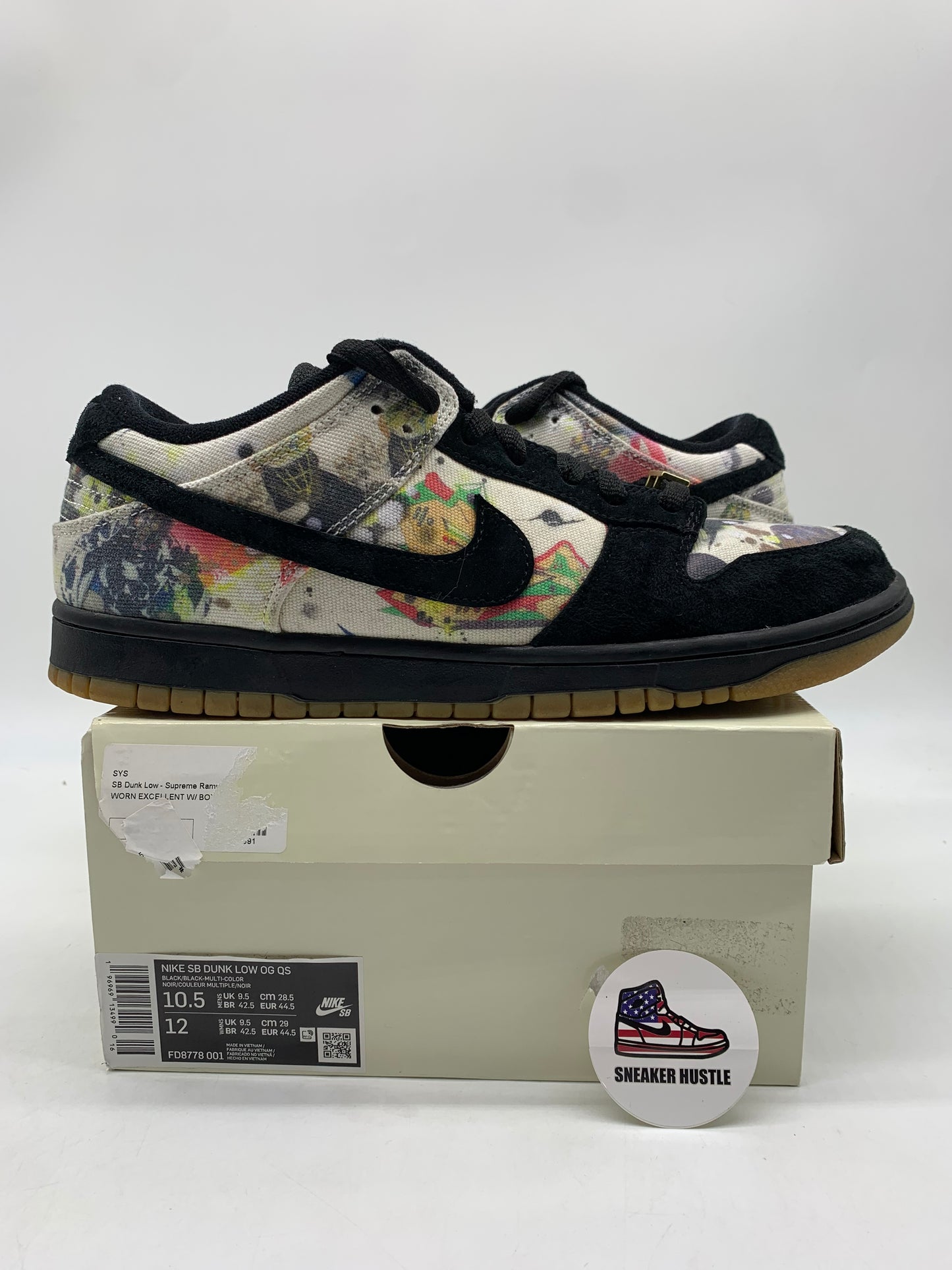 Nike SB Dunk Low Supreme Rammellzee