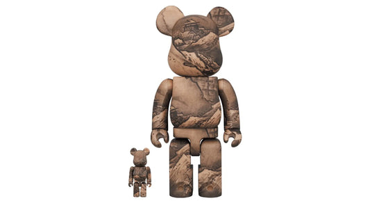 Bearbrick x Tokyo National Museum Sesshu National Treasure (Winter Landscape) 100% & 400% Set