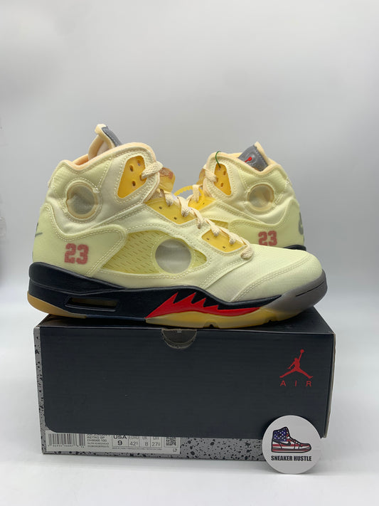 Jordan 5 Retro Off-White Sail