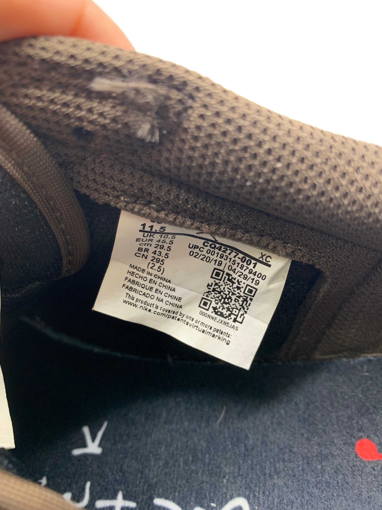 Jordan 1 Retro Low OG SP Travis Scott Mocha