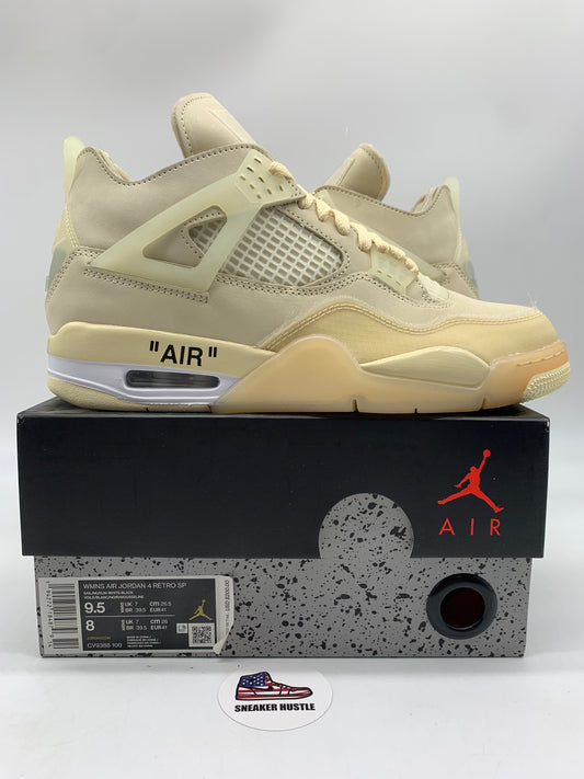 Jordan 4 Retro Off-White Sail (Women's)