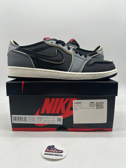 Jordan 1 Low OG EX Black Smoke Grey