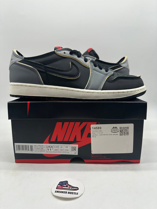 Jordan 1 Low OG EX Black Smoke Grey