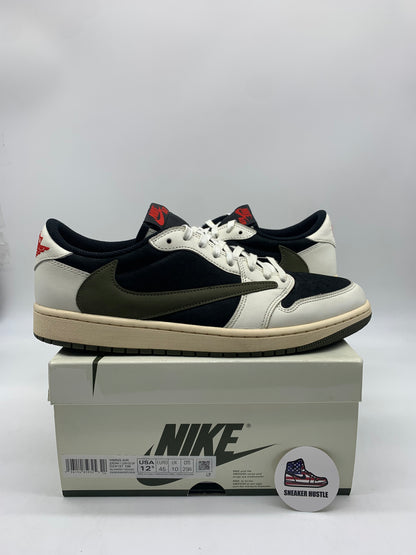 Jordan 1 Retro Low OG SP Travis Scott Olive (Women's)