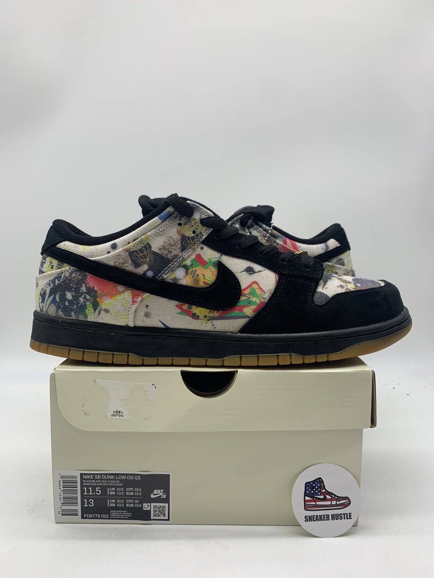 Nike SB Dunk Low Supreme Rammellzee