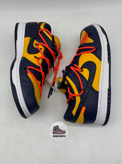 Nike Dunk Low Off-White University Gold