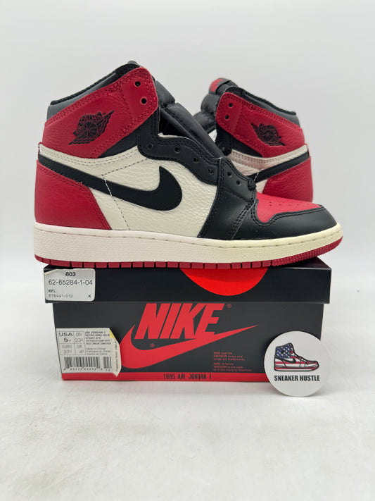 Jordan 1 Retro High Bred Toe (GS)
