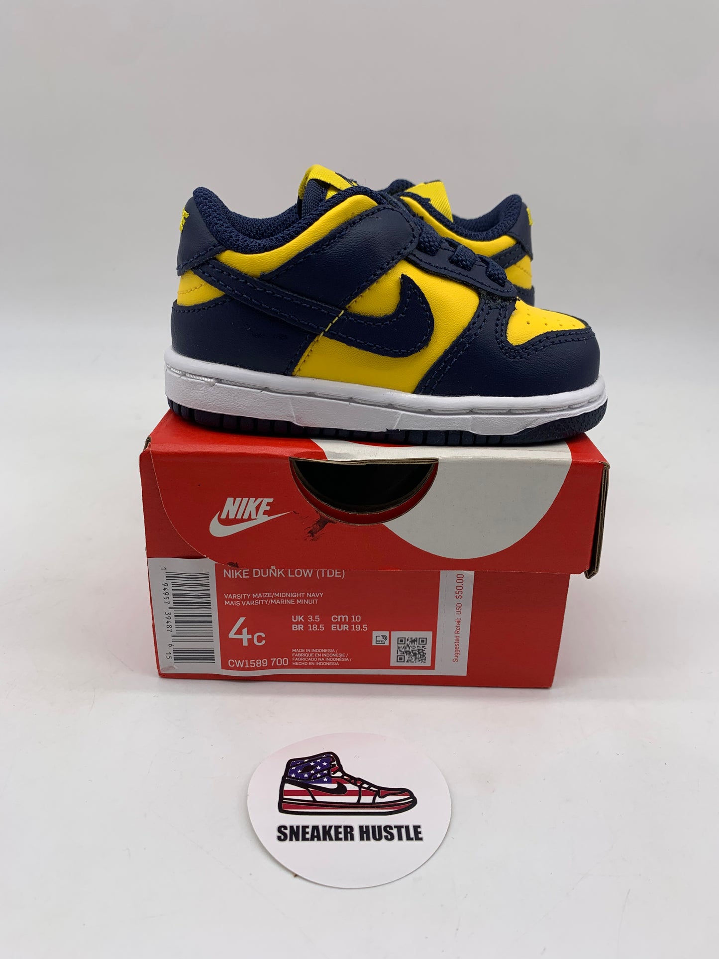 Nike Dunk Low Michigan (2021) (TD) 4C