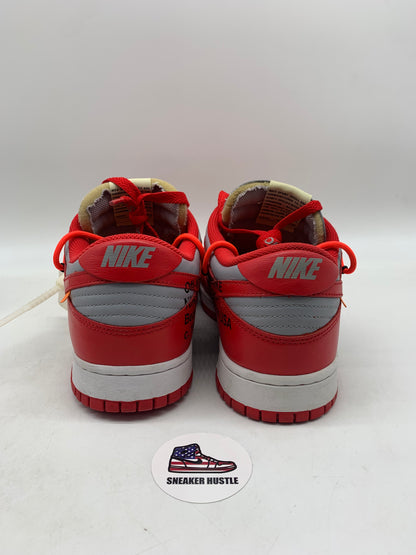 Nike Dunk Low Off-White University Red