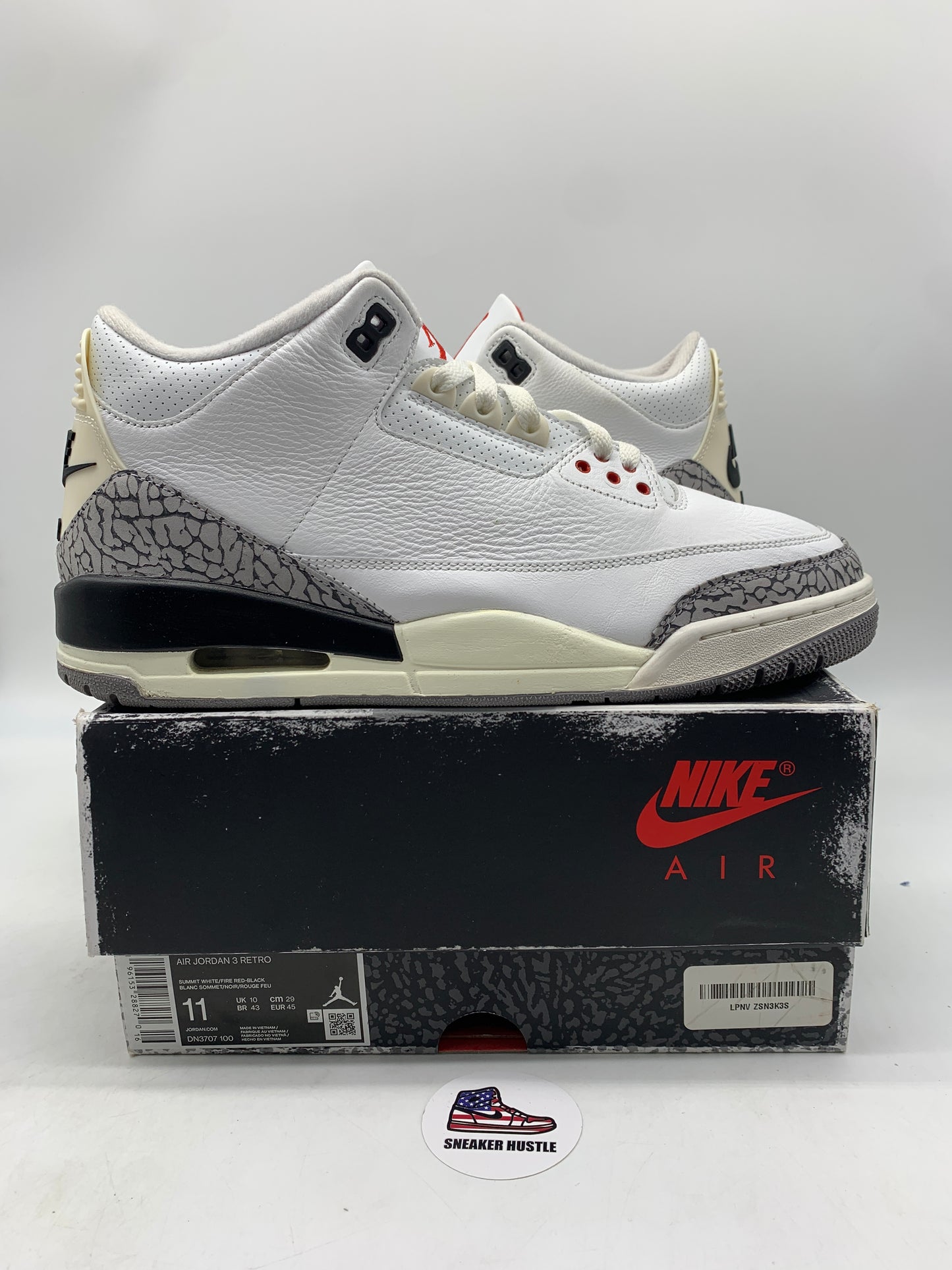 Jordan 3 Retro White Cement Reimagined