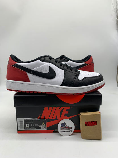 Jordan 1 Retro Low OG Black Toe (2023)